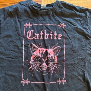 Catbite - “Pink” ska band shirt - XL